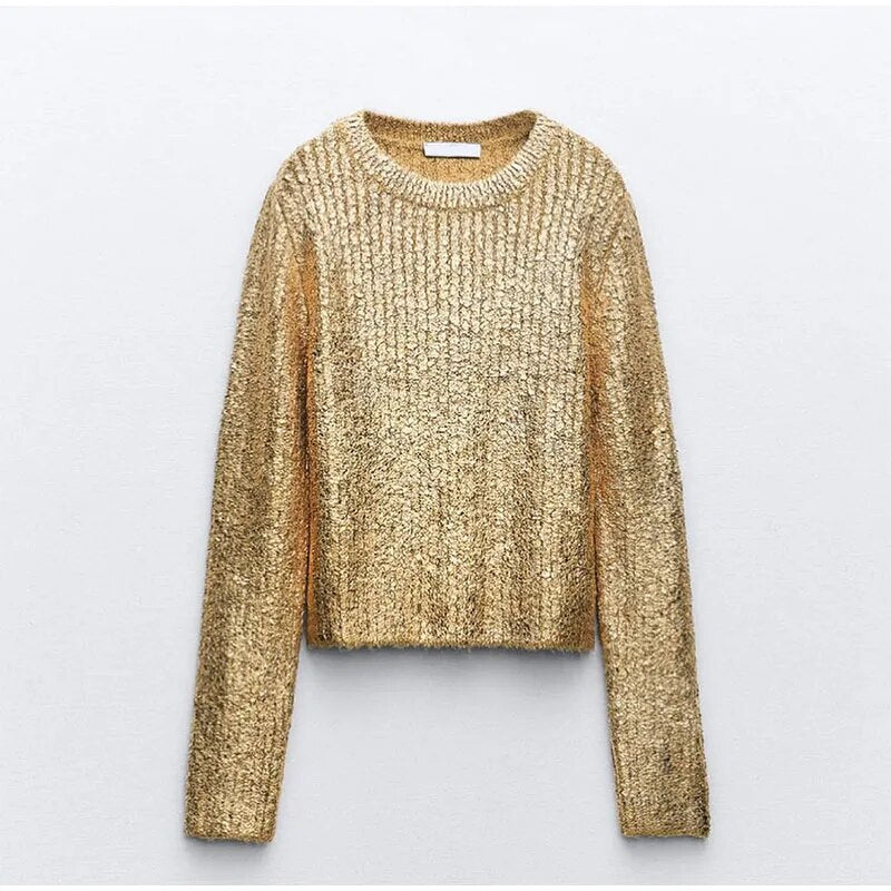 Levoire | Or Métallique Tricot Or