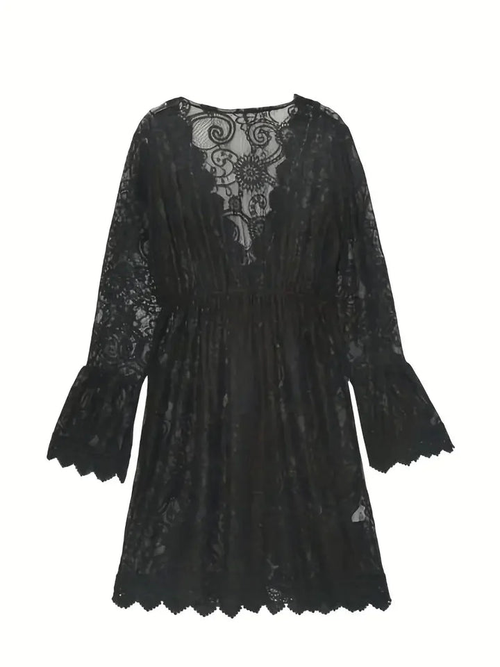 Levoire | Robe, Manches Longues, Style Boho, Robe De Bikini, Vêtements De Plage