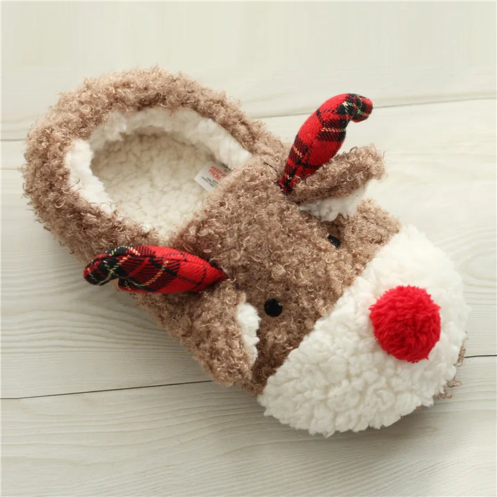 Levoire | Chaussons En Polaire Renne
