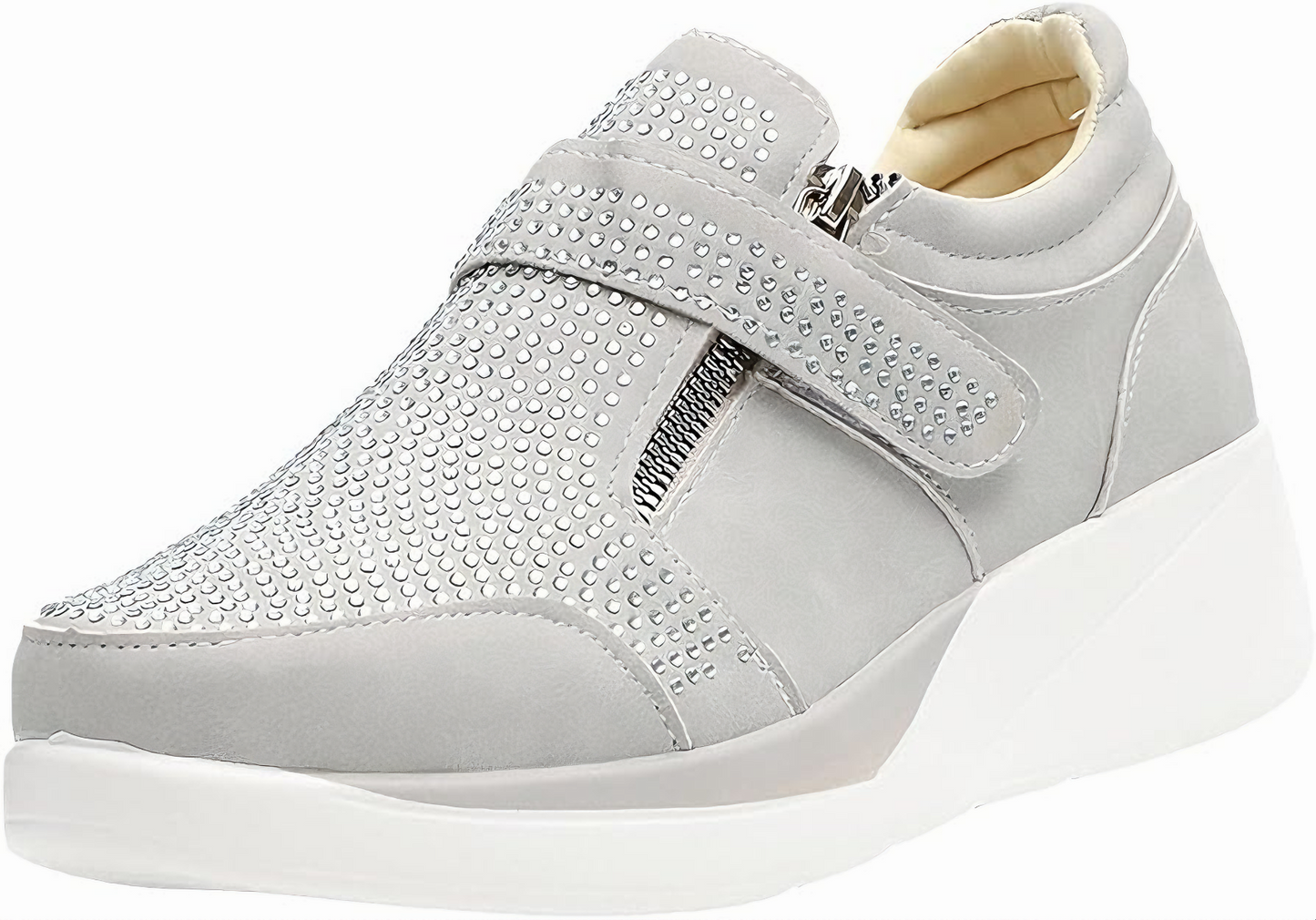 Levoire | Bottes à glissière antidérapantes Mukavat Gris