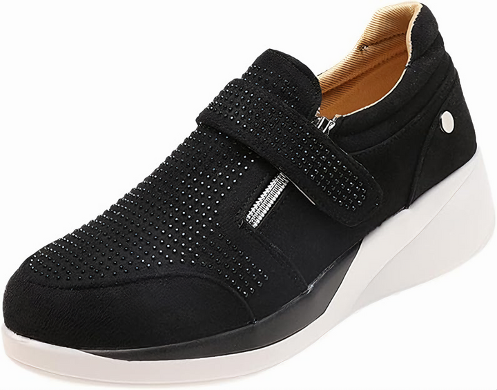 Levoire | Bottes À Talon Zippées Confortables Noir
