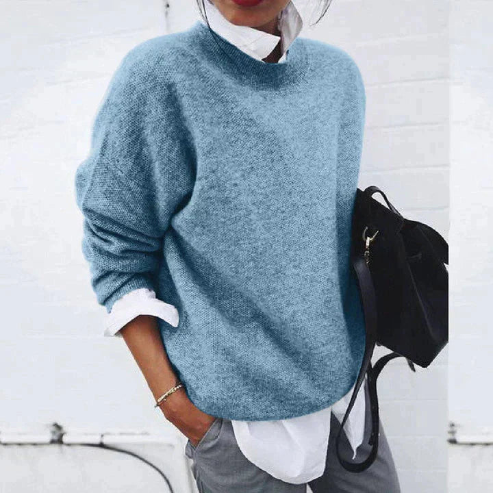 Levoire | Pull En Tricot Grande Taille Pull Pour Femmes Bleu