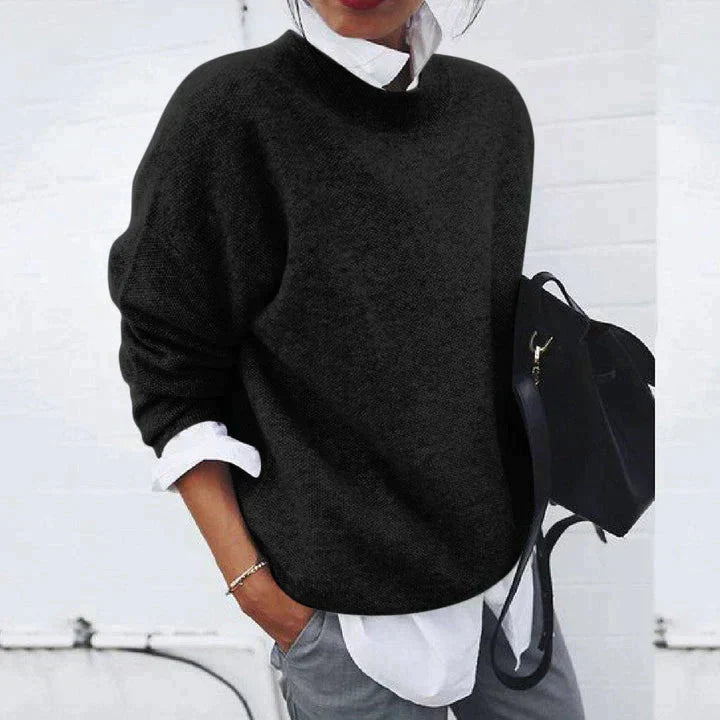 Levoire | Pull En Tricot Grande Taille Pull Pour Femmes Noir
