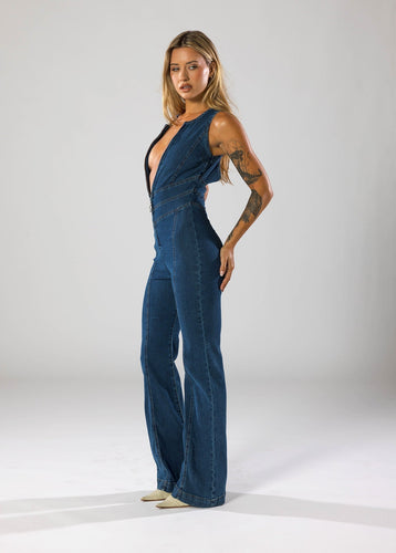 Levoire | Salopette En Jean Tendance Avec Coupe Flatteuse