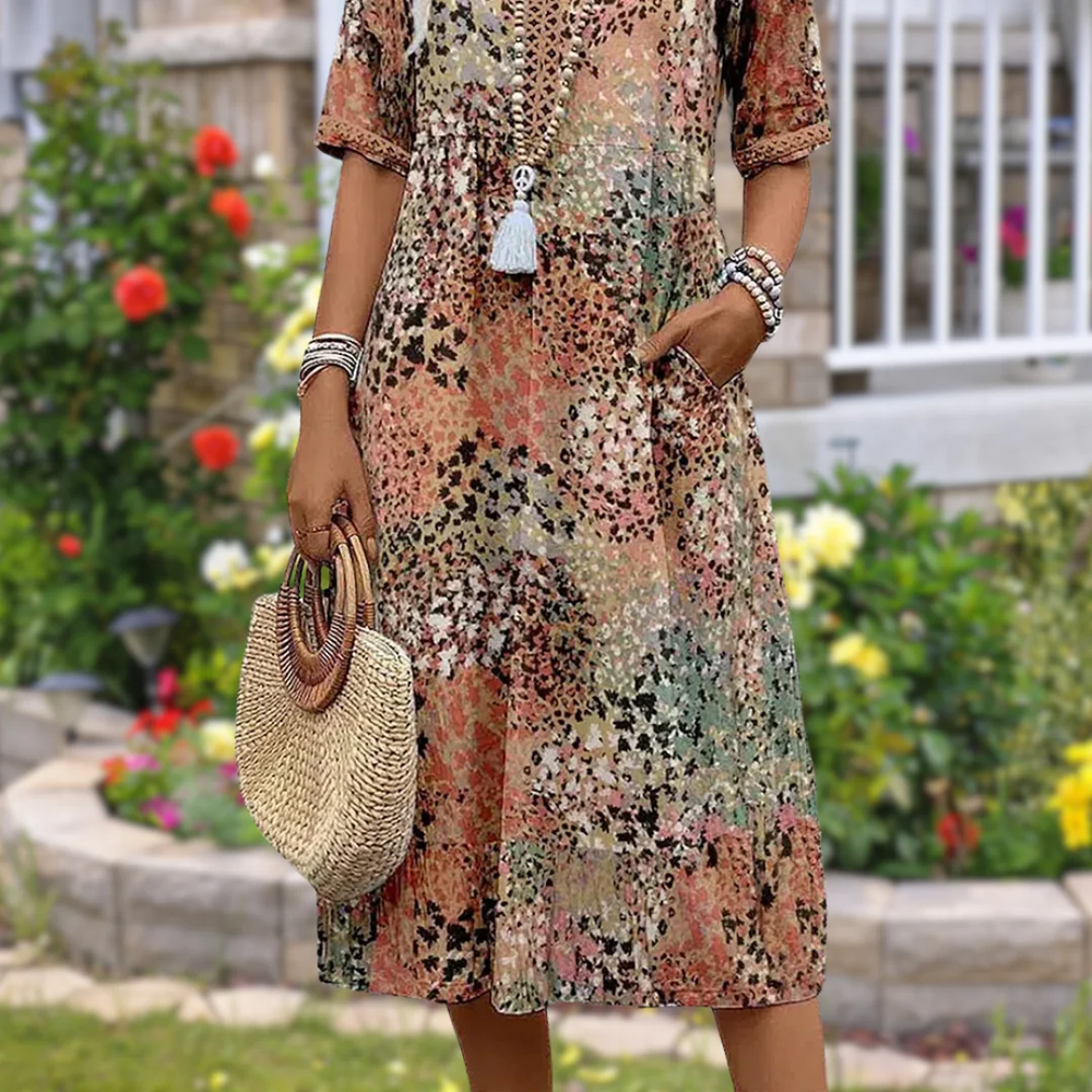 Levoire | Robe D'Été Vintage Pour Femme