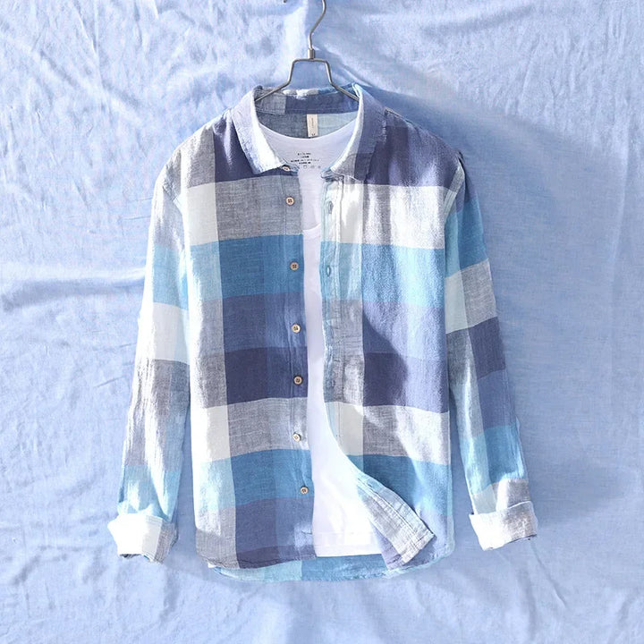 Levoire | Chemise À Carreaux Intemporel Hommes