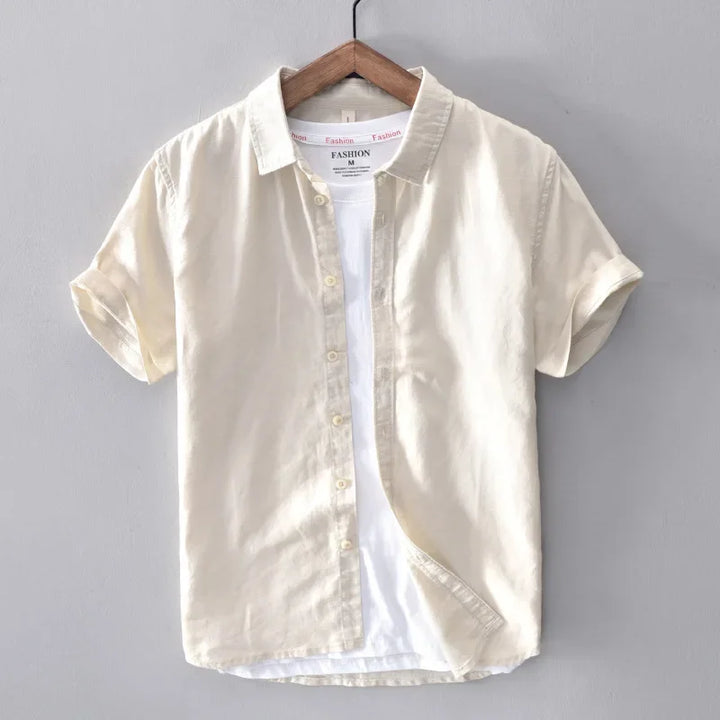 Levoire | Chemise En Lin Decontractee Intemporelle Hommes