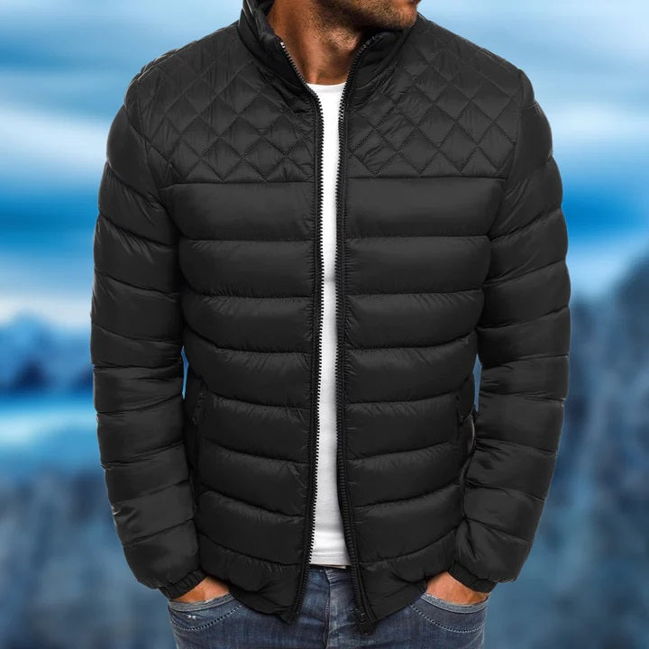 Levoire | Veste Rembourrée Coupe-Vent Pour Homme Noir