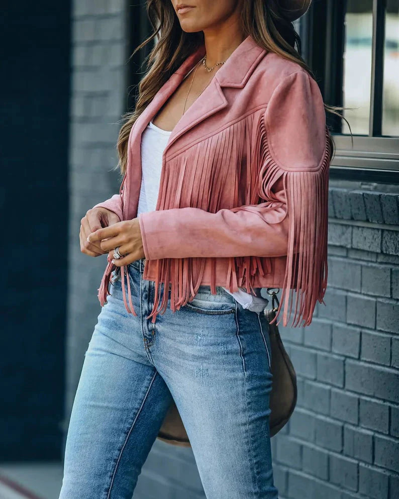 Levoire | Veste À Franges Donnez À Votre Tenue Ce Petit Plus Avec Cette Veste À Franges Tendance.