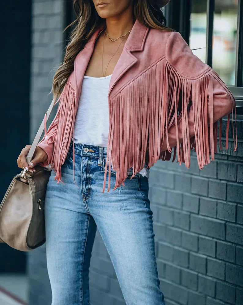 Levoire | Veste À Franges Donnez À Votre Tenue Ce Petit Plus Avec Cette Veste À Franges Tendance.