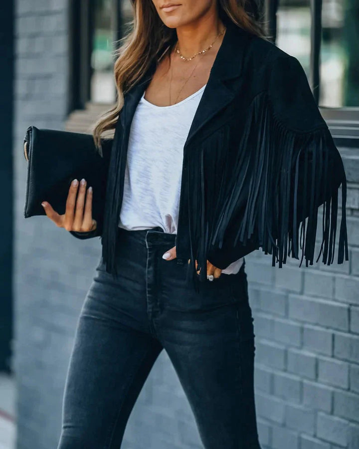 Levoire | Veste À Franges Donnez À Votre Tenue Ce Petit Plus Avec Cette Veste À Franges Tendance.