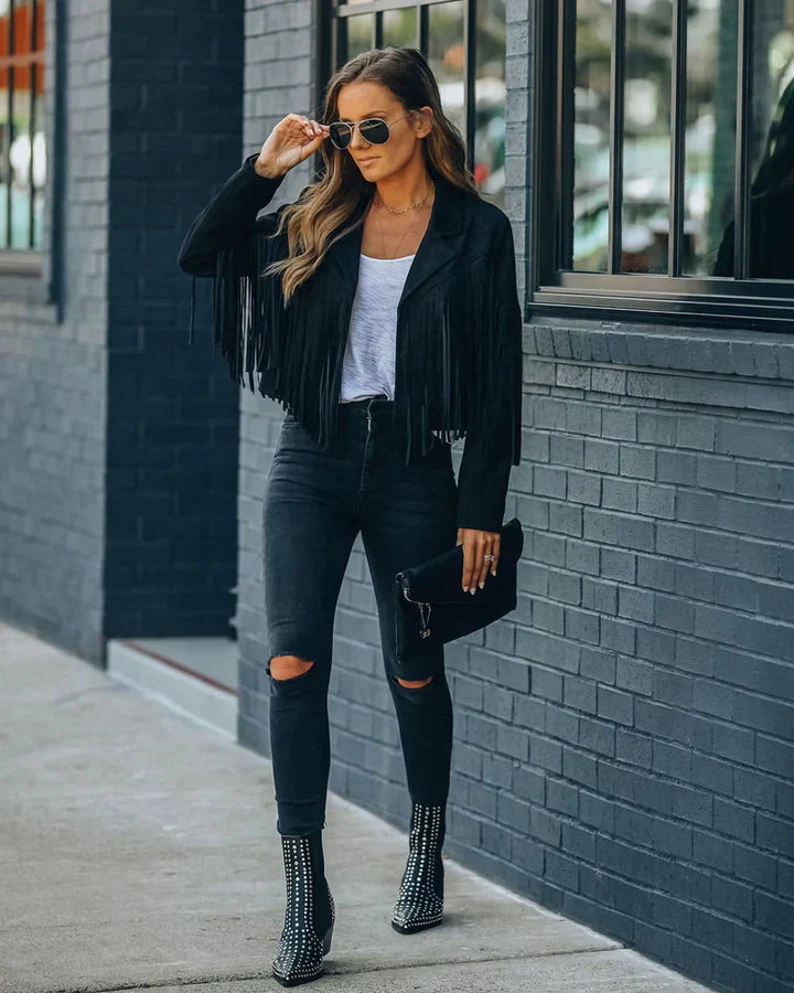 Levoire | Veste À Franges Donnez À Votre Tenue Ce Petit Plus Avec Cette Veste À Franges Tendance.
