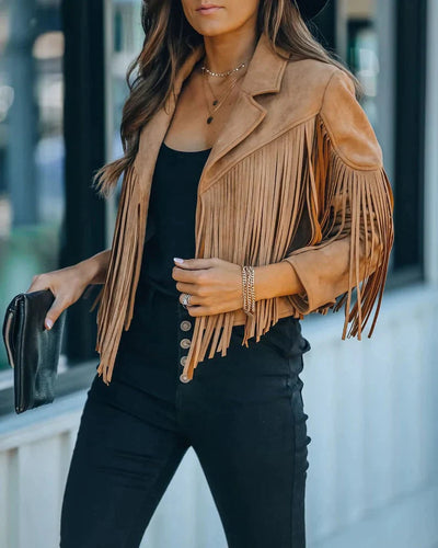 Levoire | Veste À Franges Donnez À Votre Tenue Ce Petit Plus Avec Cette Veste À Franges Tendance.