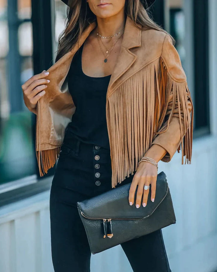 Levoire | Veste À Franges Donnez À Votre Tenue Ce Petit Plus Avec Cette Veste À Franges Tendance.
