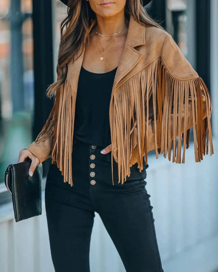 Levoire | Veste À Franges Donnez À Votre Tenue Ce Petit Plus Avec Cette Veste À Franges Tendance.