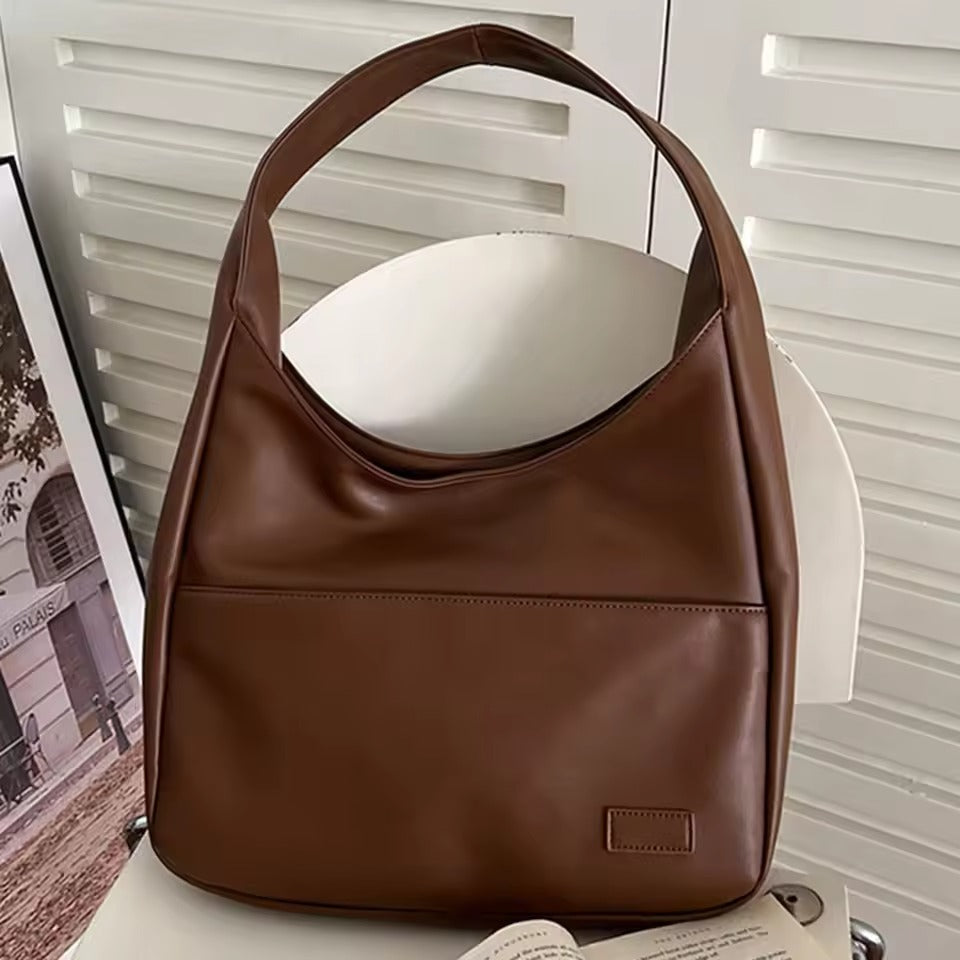 Levoire | Sac Fourre-Tout Élégant Et Spacieux Pour Tous Les Jours Braun 35 cm x 32 cm x 12 cm