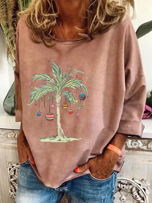 Levoire | Pull Palm Cool Fit Chemises Manches Longues Chemises Femmes Rosa