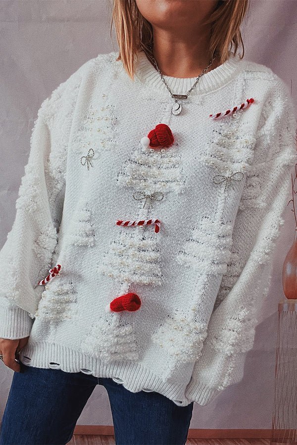 Levoire | Pom Pull-Over Blanc