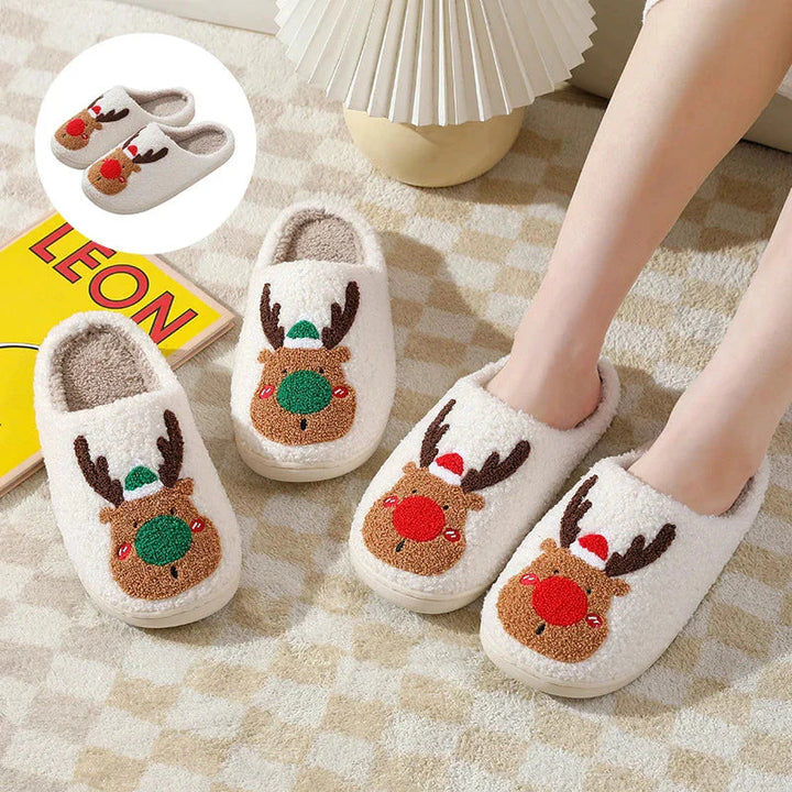Levoire | Renne Chaussons Pantoufles Bains