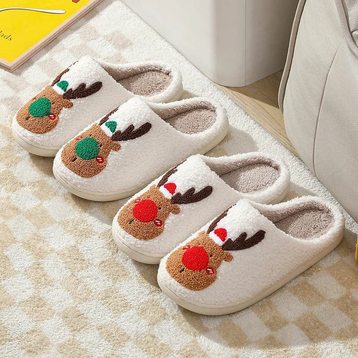 Levoire | Renne Chaussons Pantoufles Bains