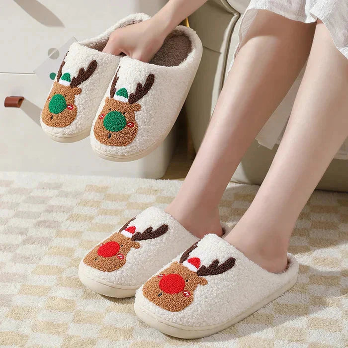 Levoire | Renne Chaussons Pantoufles Bains