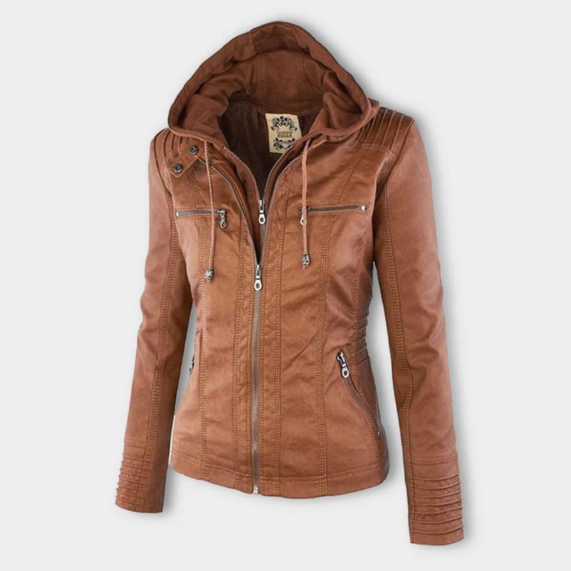 Levoire | Veste En Cuir Au Design Intemporel