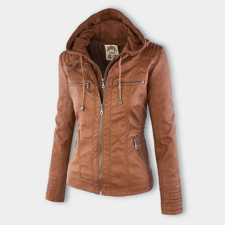 Levoire | Veste En Cuir Au Design Intemporel