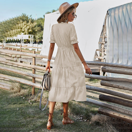 Levoire | Robe d'été rayée