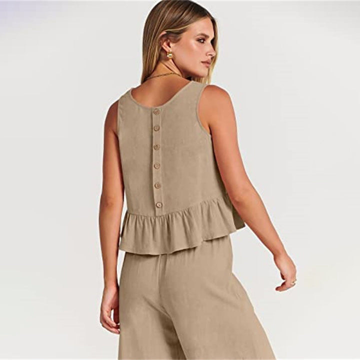 Levoire | Ensemble Deux Pièces Accessoire Sans Manches Pour L'Été