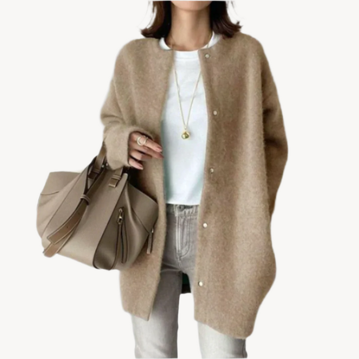 Levoire | Élégant Gilet Pour Femmes Khaki