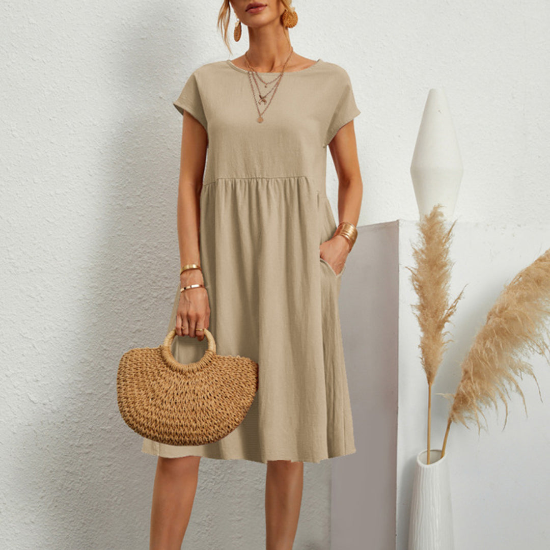 Levoire | Robe d'été élégante Beige