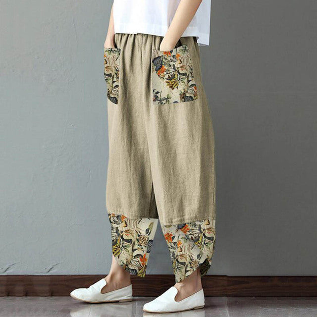 Levoire | Helle Pantalons Larges khaki