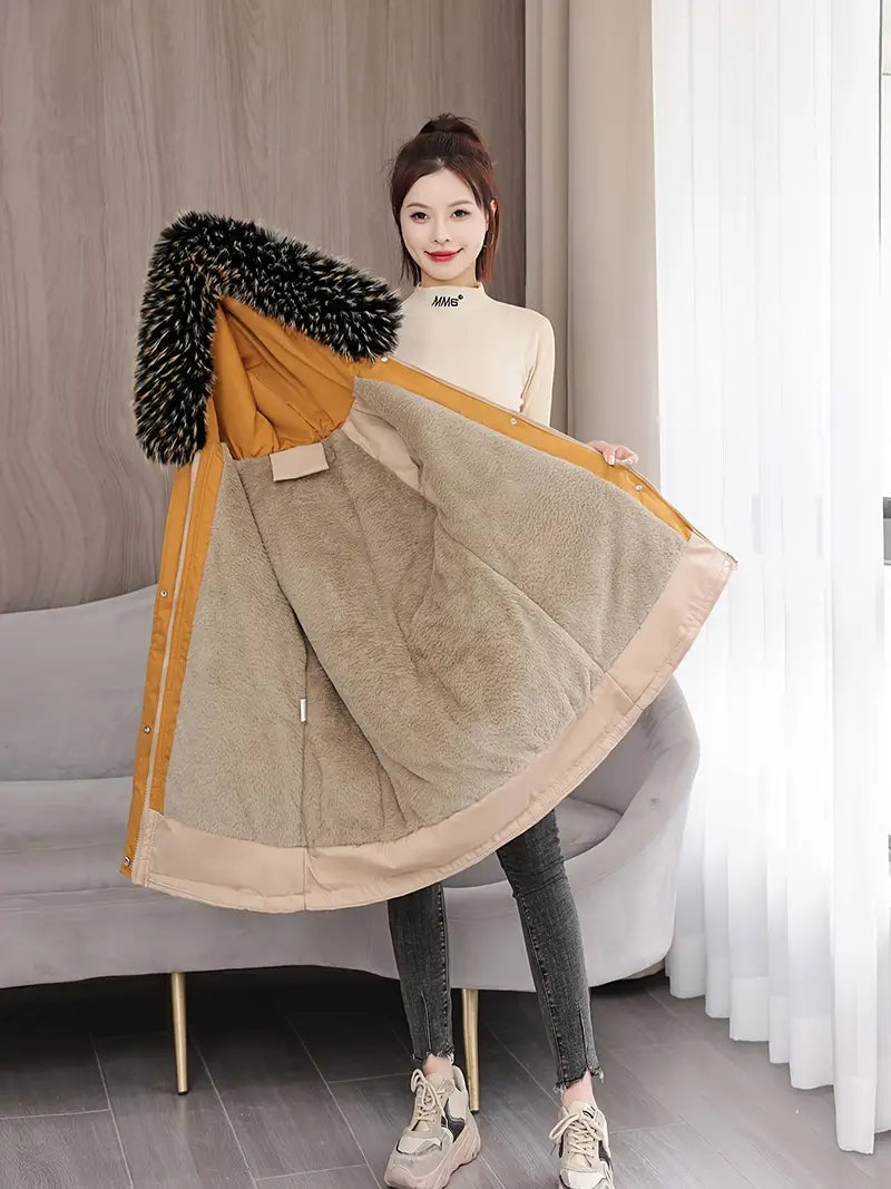 Levoire | Veste D'Hiver À Fermeture Éclair Pour Femmes Kaki