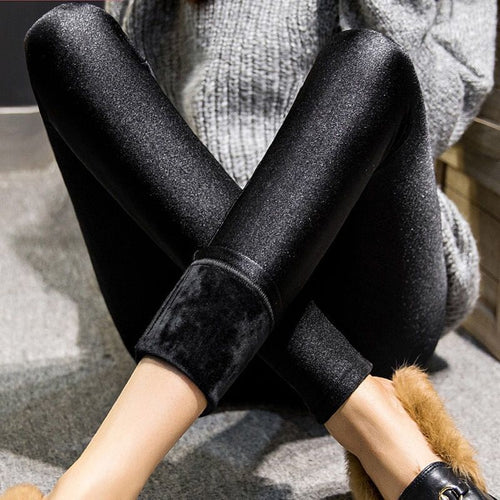 Levoire | Leggings Élégantes Brillantes Pour Femmes