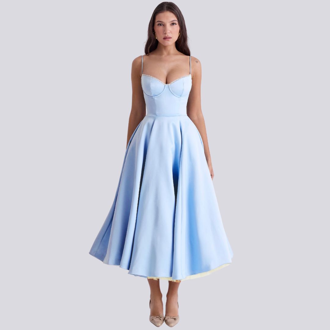 Levoire | Tenue Deux Pièces Fluide Femme Bleu