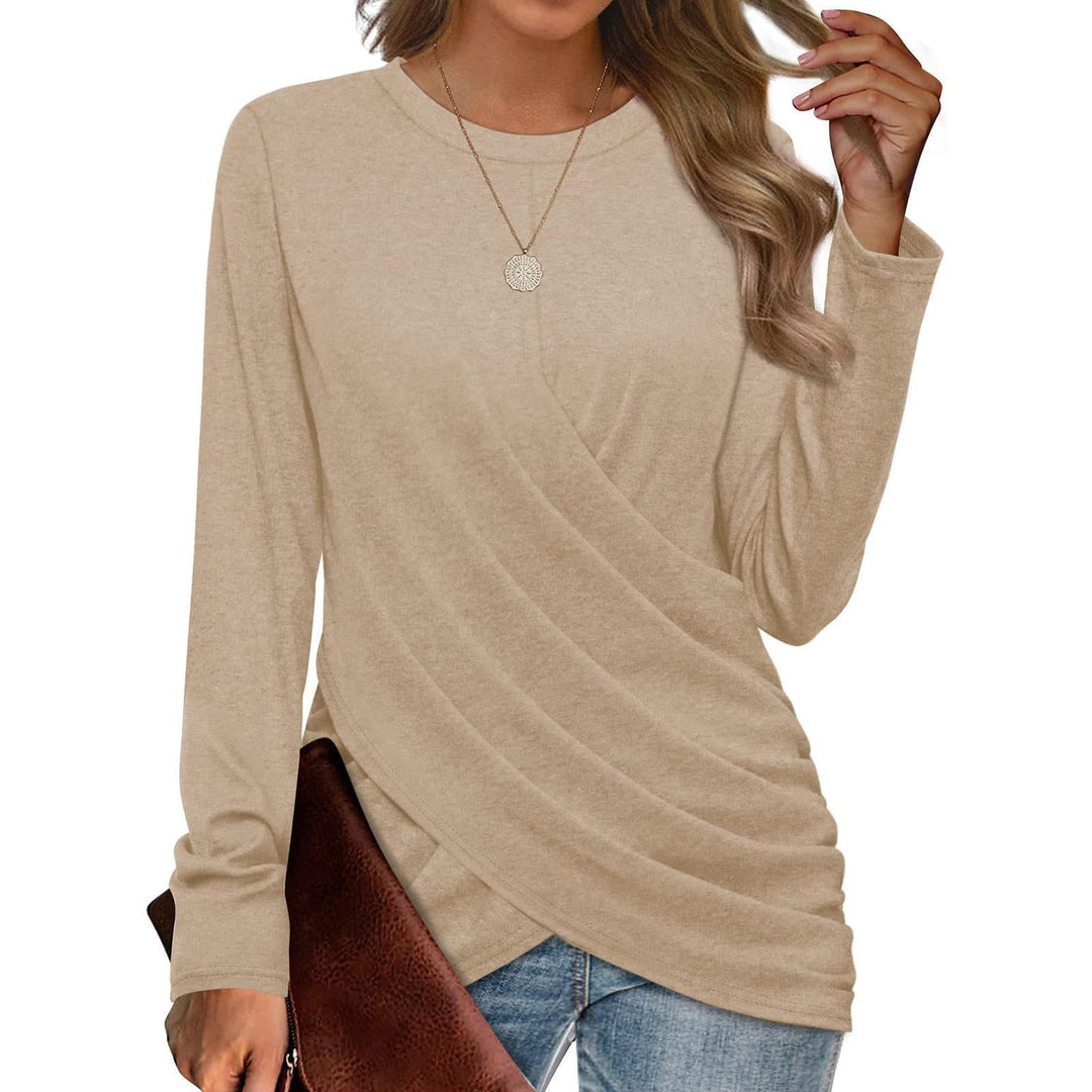 Levoire | Élégamment Décontracté T-Shirt Khaki