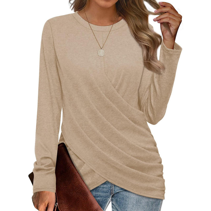 Levoire | Élégamment Décontracté T-Shirt Khaki
