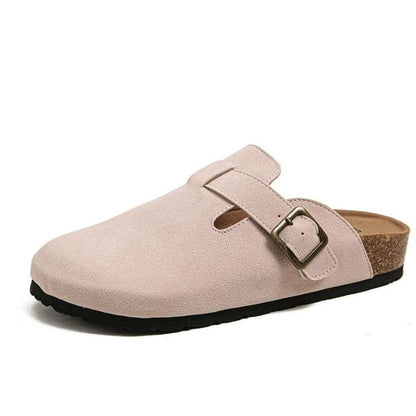 Levoire | Chaussons En Daim Unisex Rosa