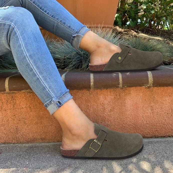 Levoire | Chaussons En Daim Unisex