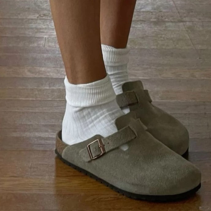 Levoire | Chaussons En Daim Unisex