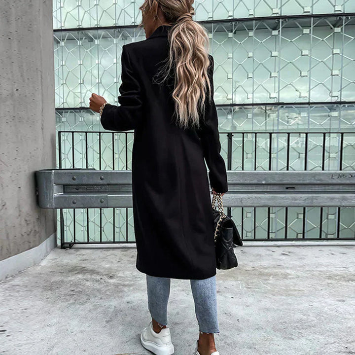 Levoire | Manteau D'Automne Élégant Avec Boutons Pour Femmes