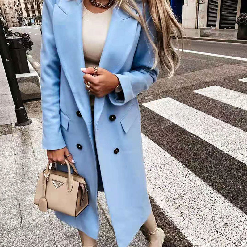 Levoire | Manteau D'Automne Élégant Avec Boutons Pour Femmes