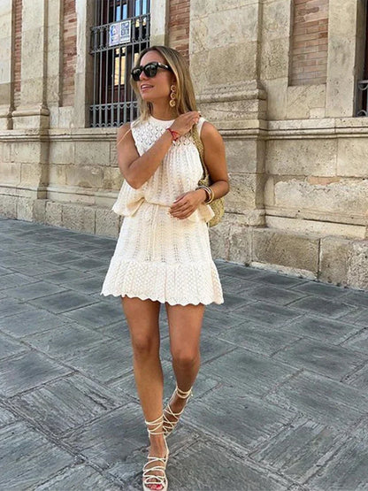 Levoire | Femme Ensemble de deux pièces Blanc