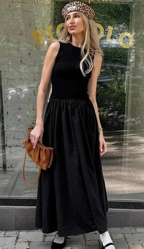 Levoire | Robe Maxi Longue Sans Manches