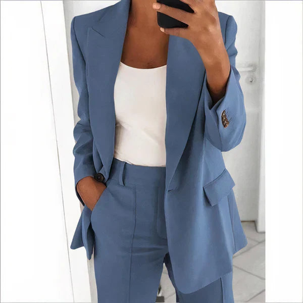 Levoire | Ensemble De Bureau Pour Femmes 2 Pièces Bleu clair