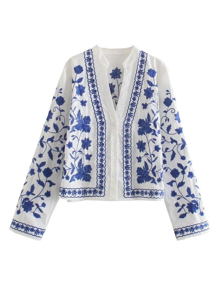 Levoire | Cardigan printanier à fleurs pour femmes