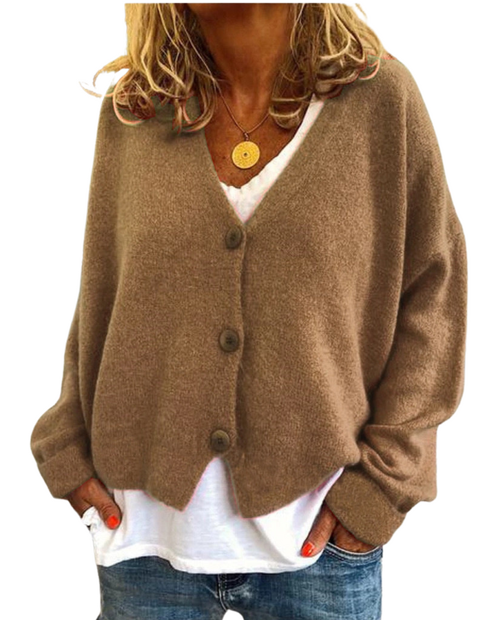 Levoire | Gilet Tricot Tendance Khaki