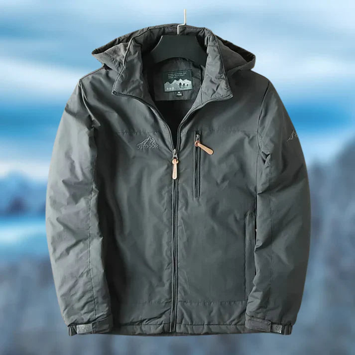 Levoire | Manteau Élégant Et Agréablement Chaud Gris