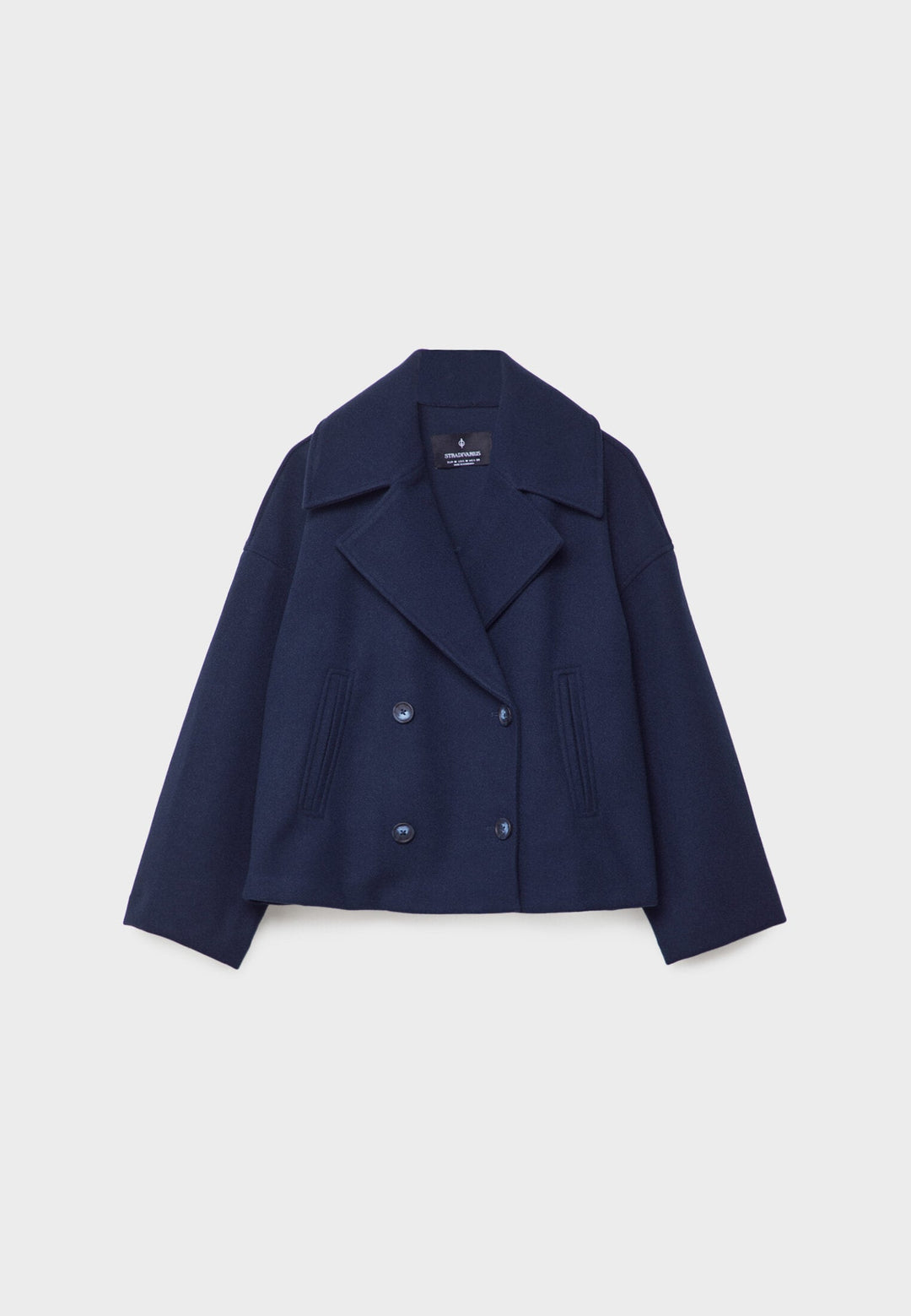 Levoire | Doublé Surdimensionné Manteau En Mélange De Laine Manteau Pour Femmes