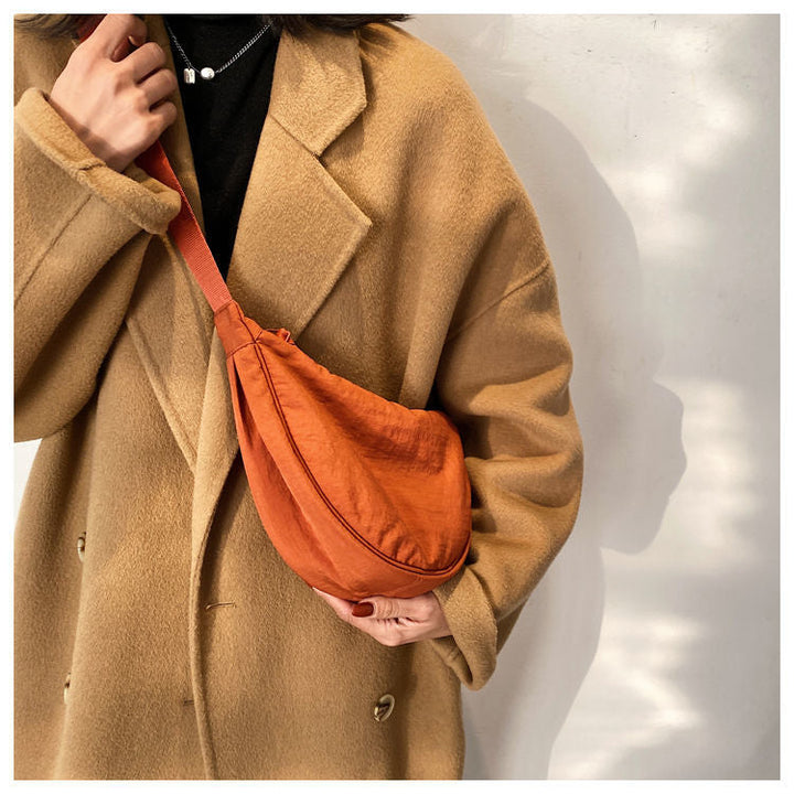 Levoire | Fermeture Éclair Ceinture Réglable Sac Banane En Toile Orange